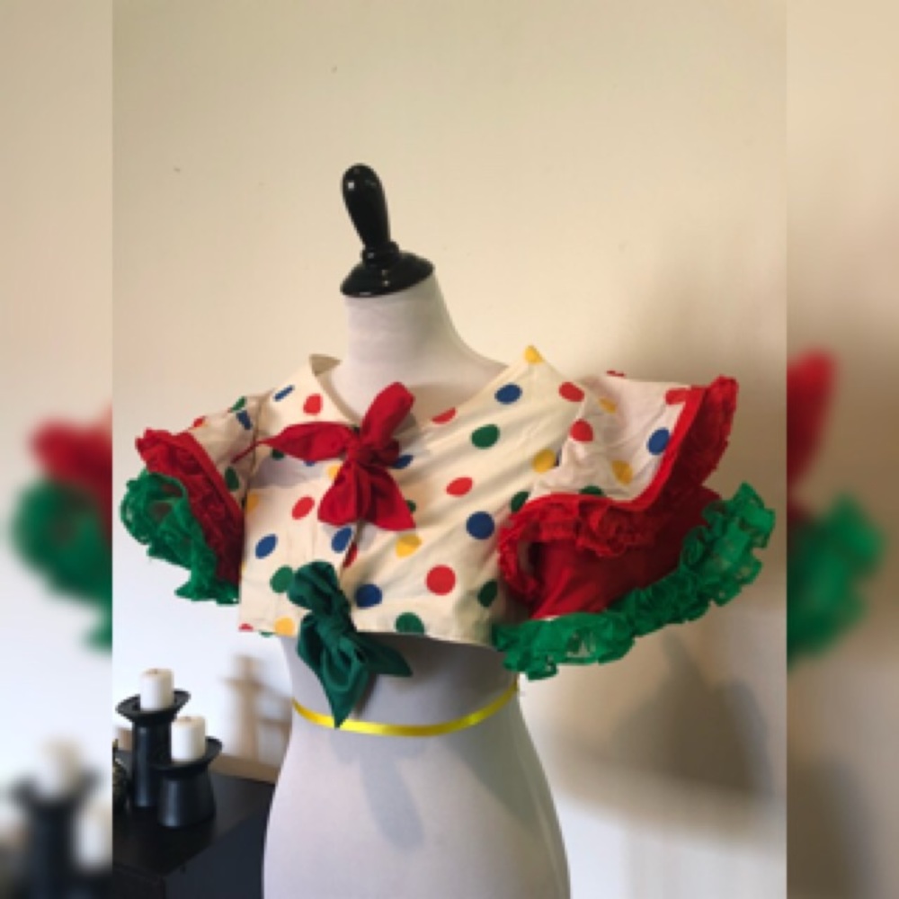 Hand made party top.
